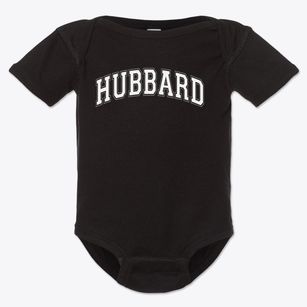 Hubbard Elementary School Varsity Arch Baby Onesie
