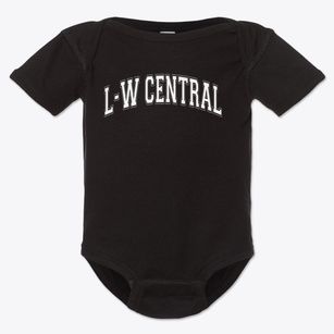 Lincoln-way Central High School Varsity Arch Baby Onesie