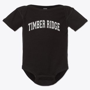 Timber Ridge Magnet School Varsity Arch Baby Onesie