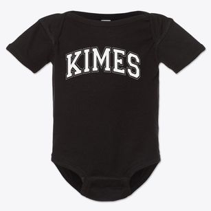 Kimes Elementary School Varsity Arch Baby Onesie