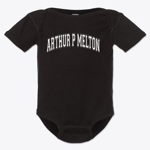 Arthur P Melton Elementary School Varsity Arch Baby Onesie