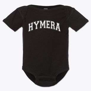 Hymera School Varsity Arch Baby Onesie