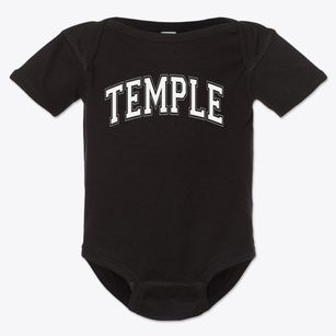 Temple Christian Academy Varsity Arch Baby Onesie