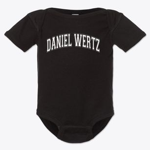 Daniel Wertz Elementary School Varsity Arch Baby Onesie