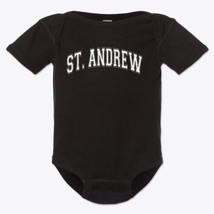 St. Andrew - Indy Varsity Arch Baby Onesie