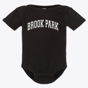 Brook Park Elementary School Varsity Arch Baby Onesie