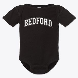 Bedford Community High School Varsity Arch Baby Onesie