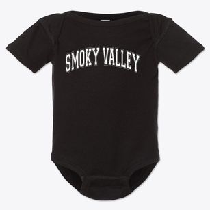 Smoky Valley High School Varsity Arch Baby Onesie