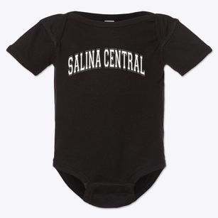 Salina High School Central Varsity Arch Baby Onesie
