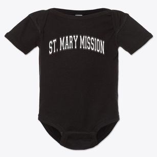 Saint Mary Mission - Perryville Varsity Arch Baby Onesie