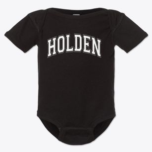 Holden School Varsity Arch Baby Onesie