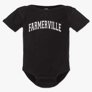 Farmerville Junior High School Varsity Arch Baby Onesie
