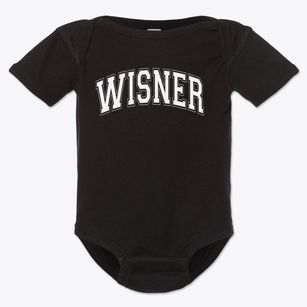 Wisner Elementary School Varsity Arch Baby Onesie