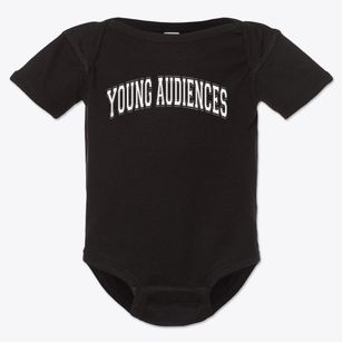 Young Audiences Varsity Arch Baby Onesie