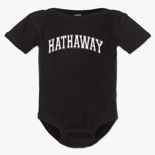 Hathaway School Varsity Arch Baby Onesie