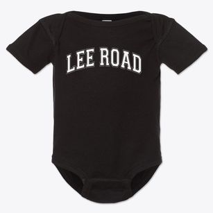 Lee Road Junior High School Varsity Arch Baby Onesie