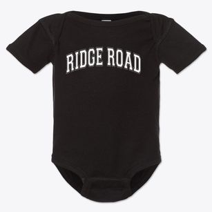 Ridge Road Elementary School Varsity Arch Baby Onesie
