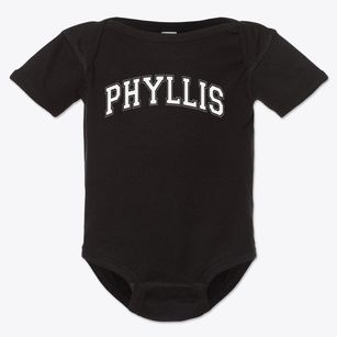 Phyllis E Williams Elementary School Varsity Arch Baby Onesie