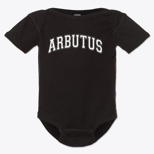 Arbutus Elementary School Varsity Arch Baby Onesie