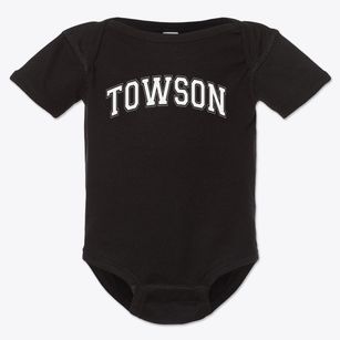 Towson High School Varsity Arch Baby Onesie