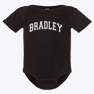 Bradley Elementary School Varsity Arch Baby Onesie