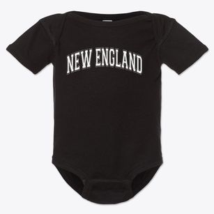 New England Christian Academy Varsity Arch Baby Onesie