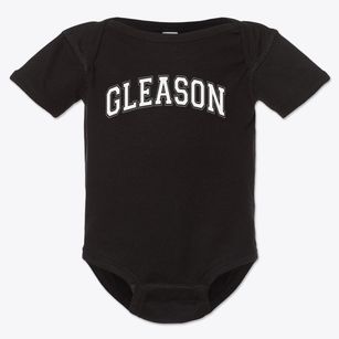 Gleason Elementary School Varsity Arch Baby Onesie