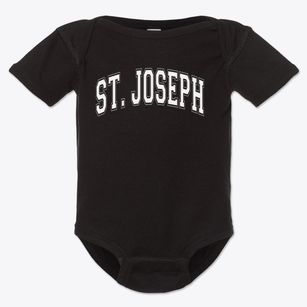 Saint Joseph School Varsity Arch Baby Onesie