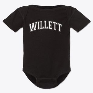 Willett Elementary School Varsity Arch Baby Onesie