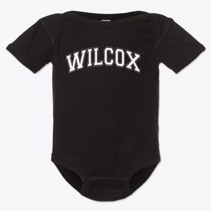 Wilcox Elementary School Varsity Arch Baby Onesie