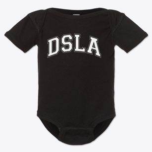 Detroit Service Learning Academy Varsity Arch Baby Onesie