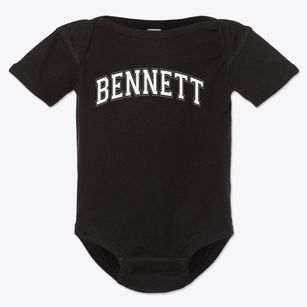 Bennett Elementary School Varsity Arch Baby Onesie