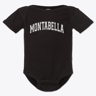 Montabella Middle School Varsity Arch Baby Onesie