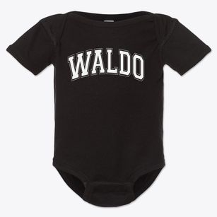 Waldo Elementary School Varsity Arch Baby Onesie