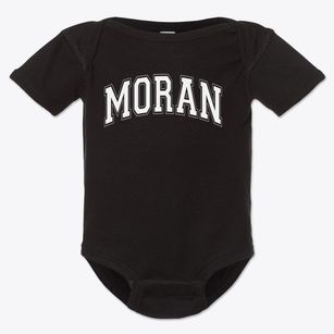 Moran Township School Varsity Arch Baby Onesie