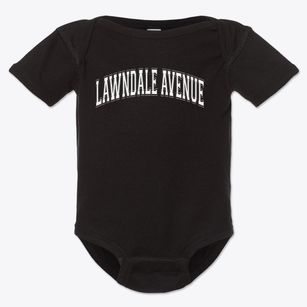 Lawndale Avenue Community Elementary Varsity Arch Baby Onesie