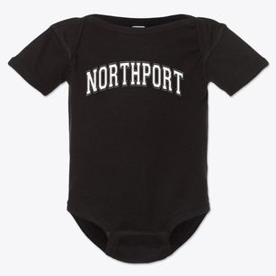 Northport Elementary School Varsity Arch Baby Onesie