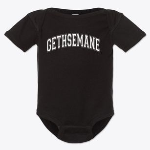 Gethsemane Lutheran School Varsity Arch Baby Onesie
