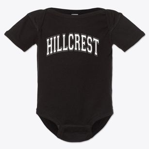 Hillcrest Academy Varsity Arch Baby Onesie