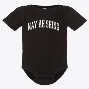 Nay Ah Shing School Varsity Arch Baby Onesie