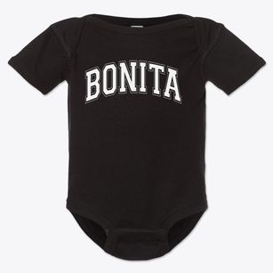 Bonita Education Center Varsity Arch Baby Onesie