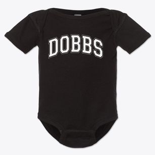 Dobbs Elementary School Varsity Arch Baby Onesie