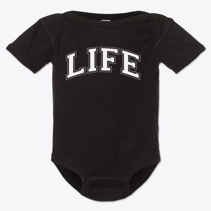 Life Christian School Varsity Arch Baby Onesie