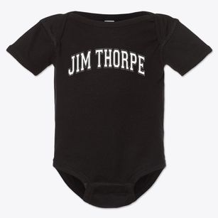 Jim Thorpe Elementary School Varsity Arch Baby Onesie