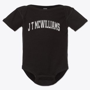 J T Mcwilliams Elementary School Varsity Arch Baby Onesie