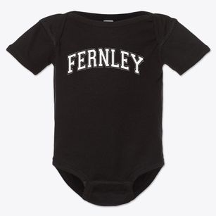 Fernley Elementary School Varsity Arch Baby Onesie