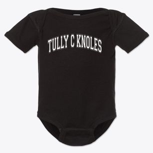 Tully C Knoles School Varsity Arch Baby Onesie