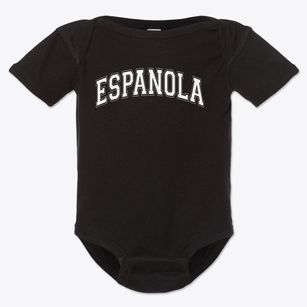 Espanola Elementary School Varsity Arch Baby Onesie