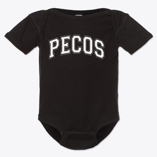 Pecos High School Varsity Arch Baby Onesie