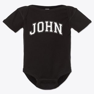 Ps 137 John L Bernstein Varsity Arch Baby Onesie